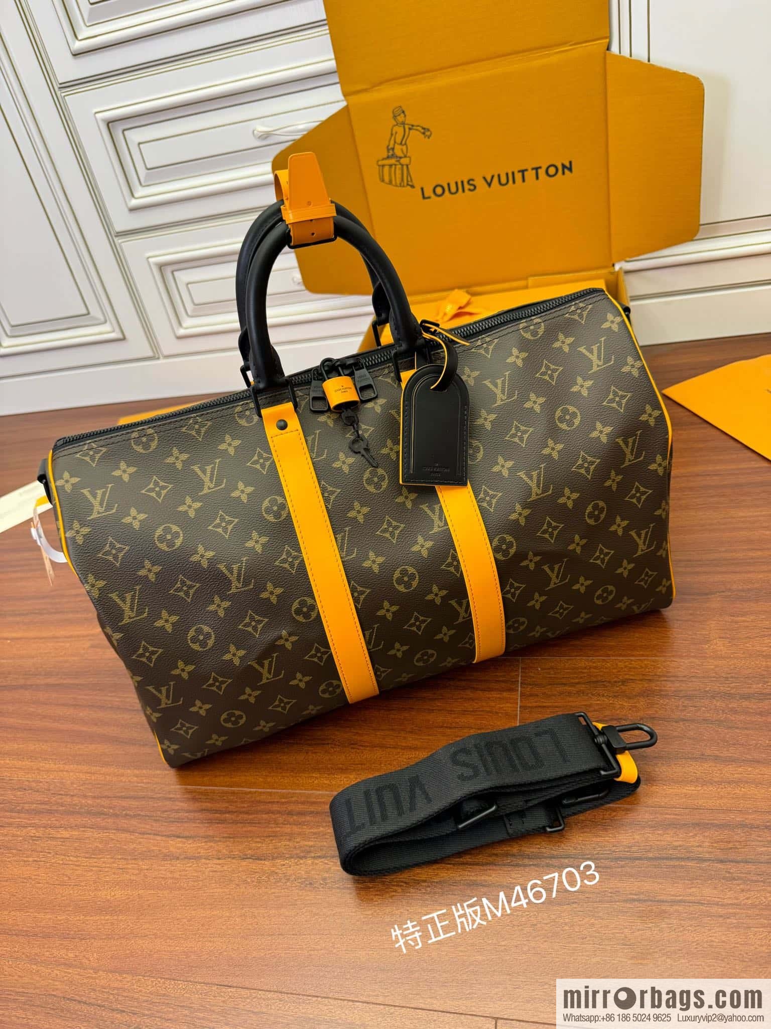 LV M46703 Keepall Bandoulière 45