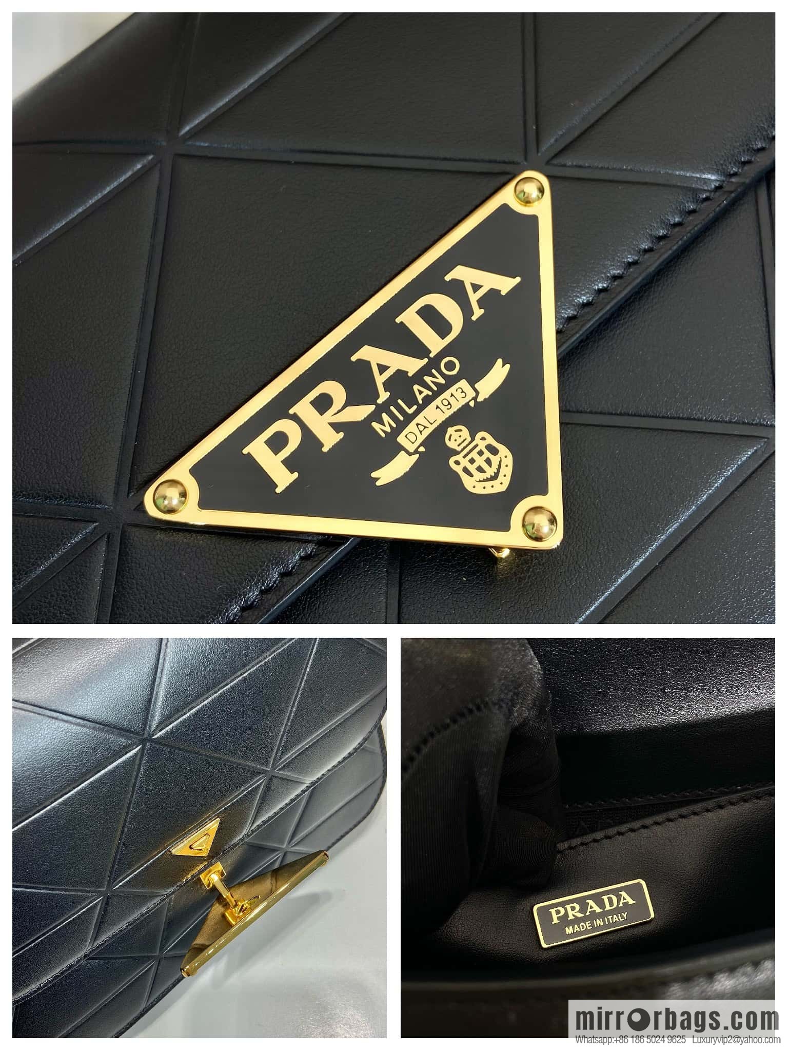 PRADA new triangular rhombus flight attendant bag 🎉 1BD320