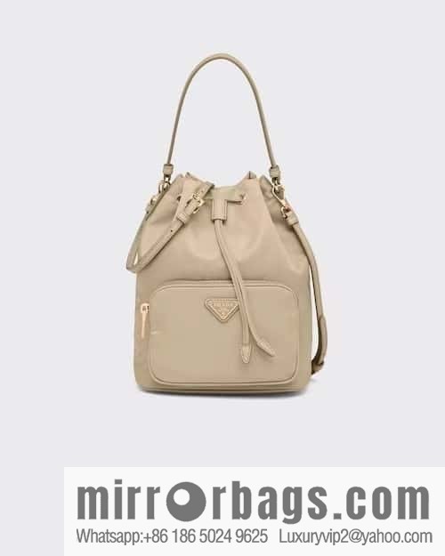 PRADA imported nylon fabric portable/oblique span bag 1BH038 new color