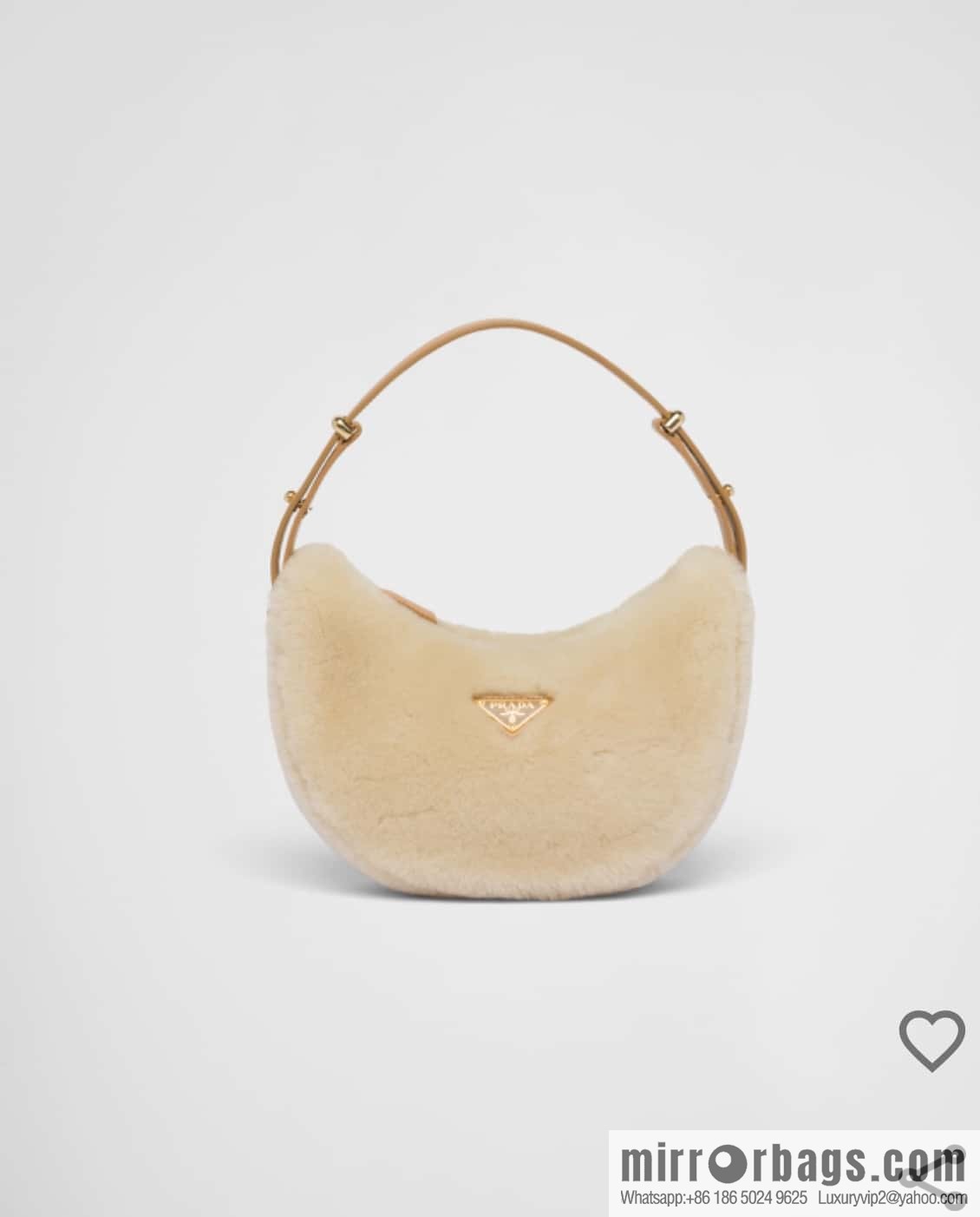 PRADA Moon handbag 🎉 1BC194 shoulder strap/wool