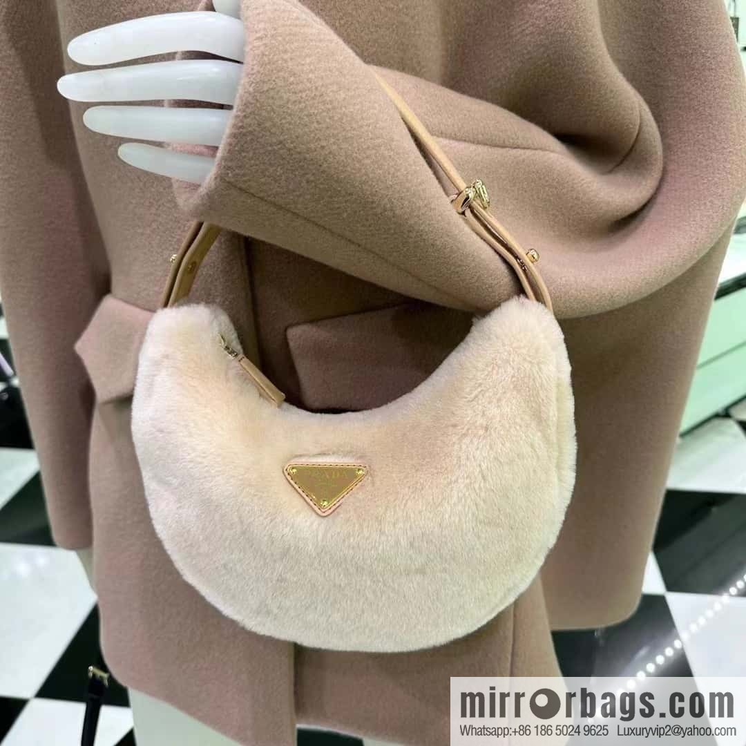 PRADA Moon handbag 🎉 1BC194 shoulder strap/wool