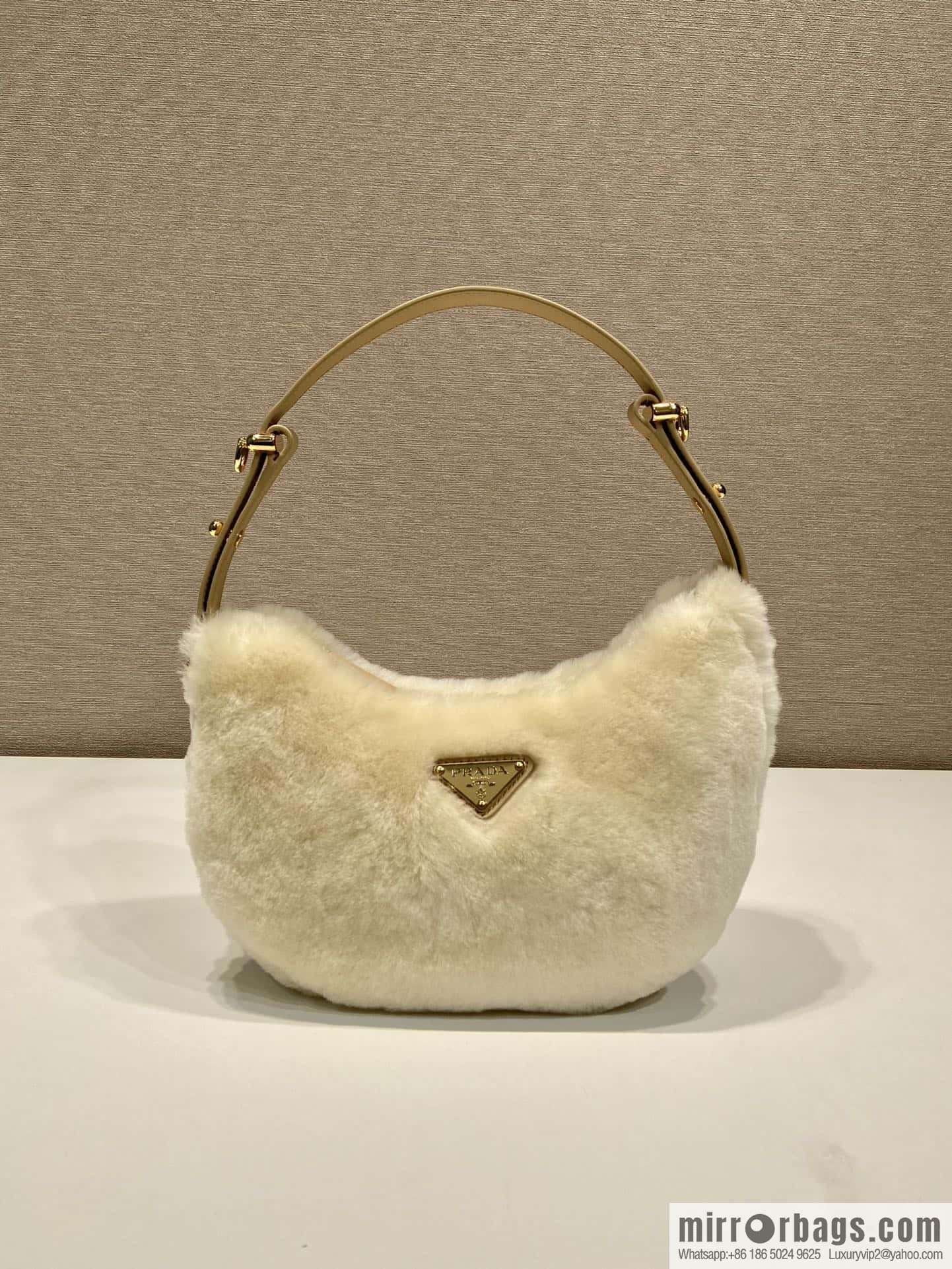 PRADA Moon handbag 🎉 1BC194 shoulder strap/wool