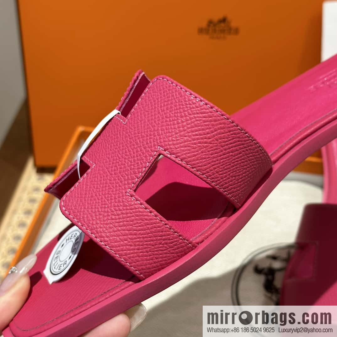 Hermes, classic slippers.