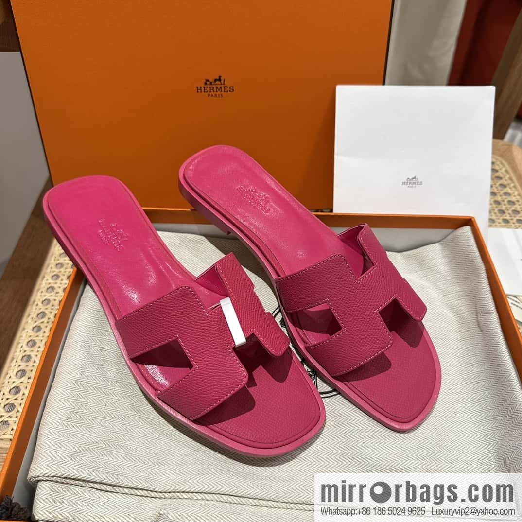 Hermes, classic slippers.