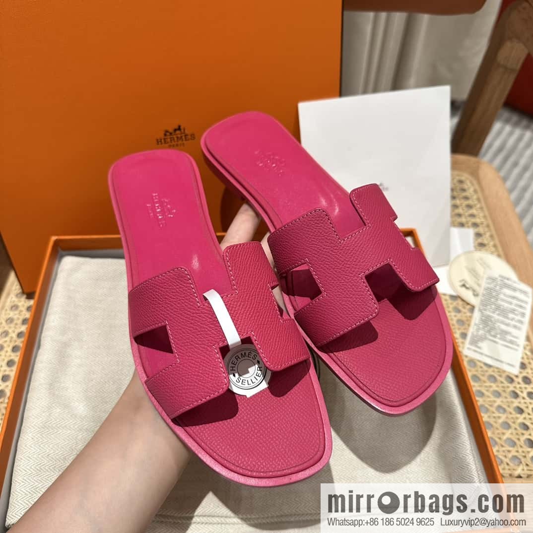 Hermes, classic slippers.