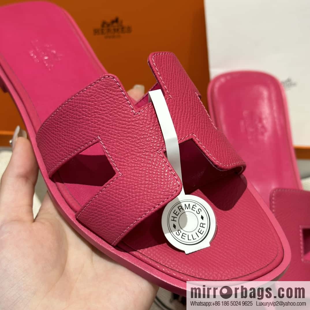 Hermes, classic slippers.