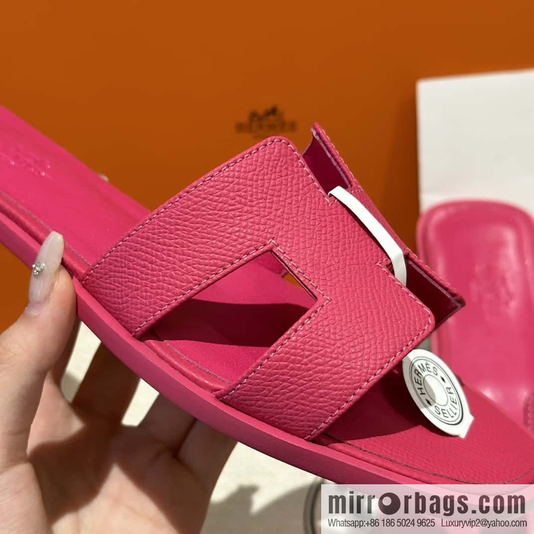 Hermes, classic slippers.