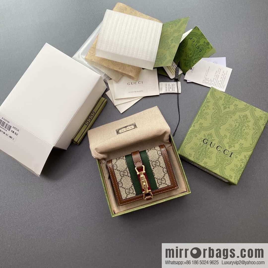 GUCCI Jackie 1961 series card holder 645536