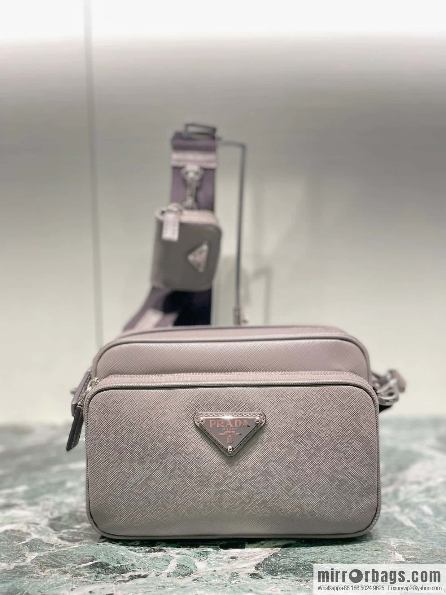 Prada Saffiano leather (fabric) shoulder bag 2VH170