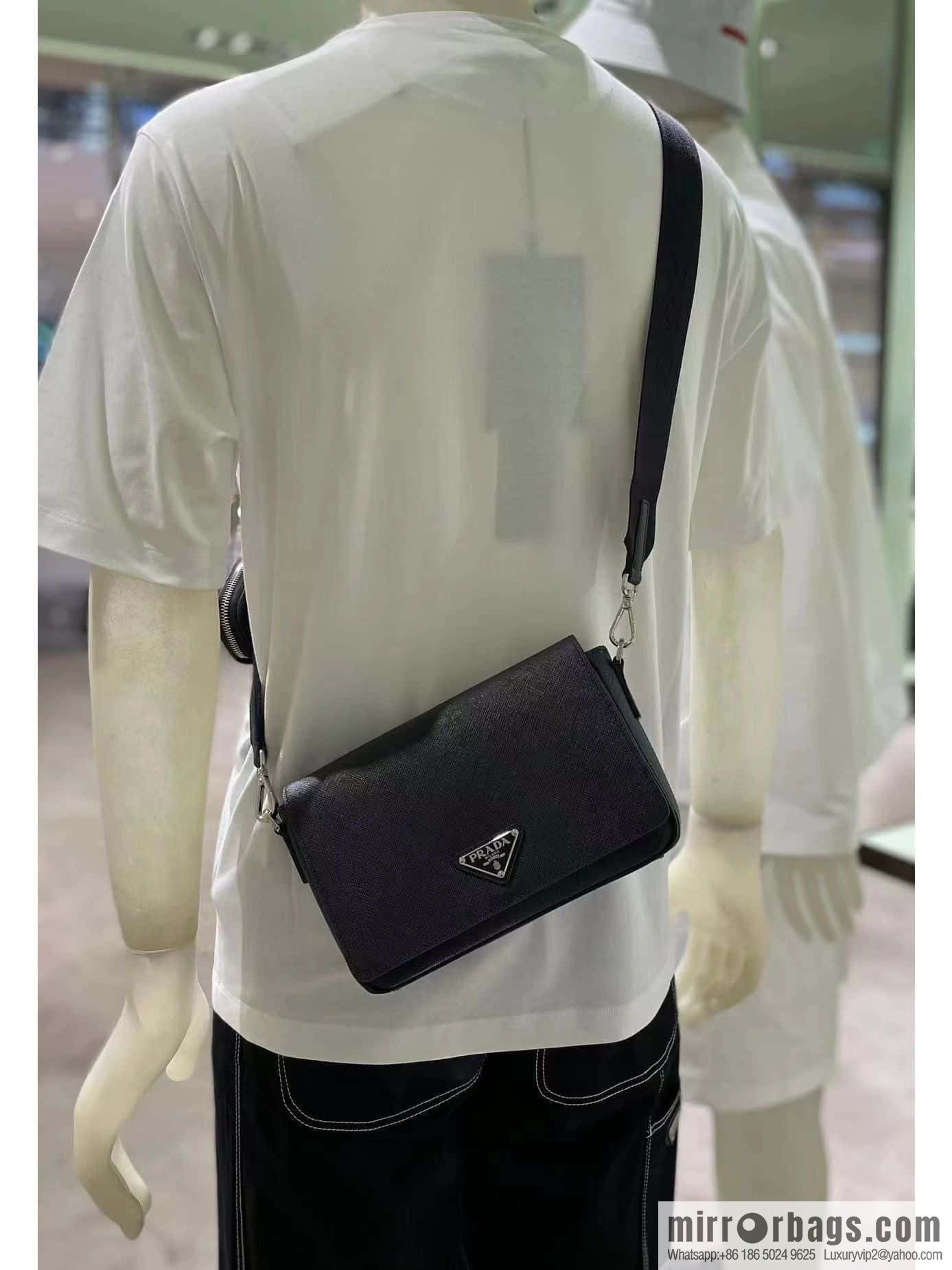 PRADA Saffiano leather (fabric) shoulder bag 2VD059