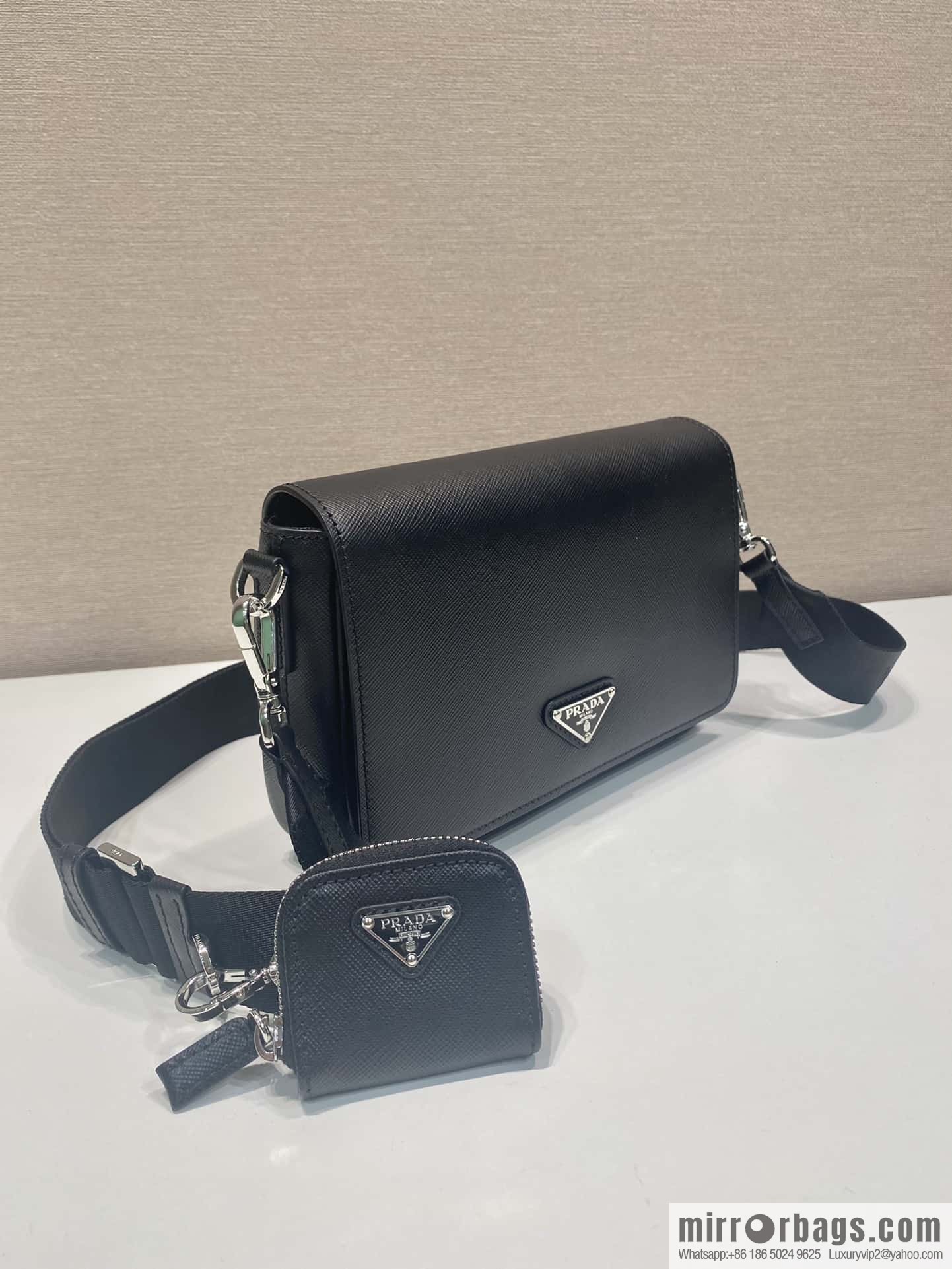 PRADA Saffiano leather (fabric) shoulder bag 2VD059
