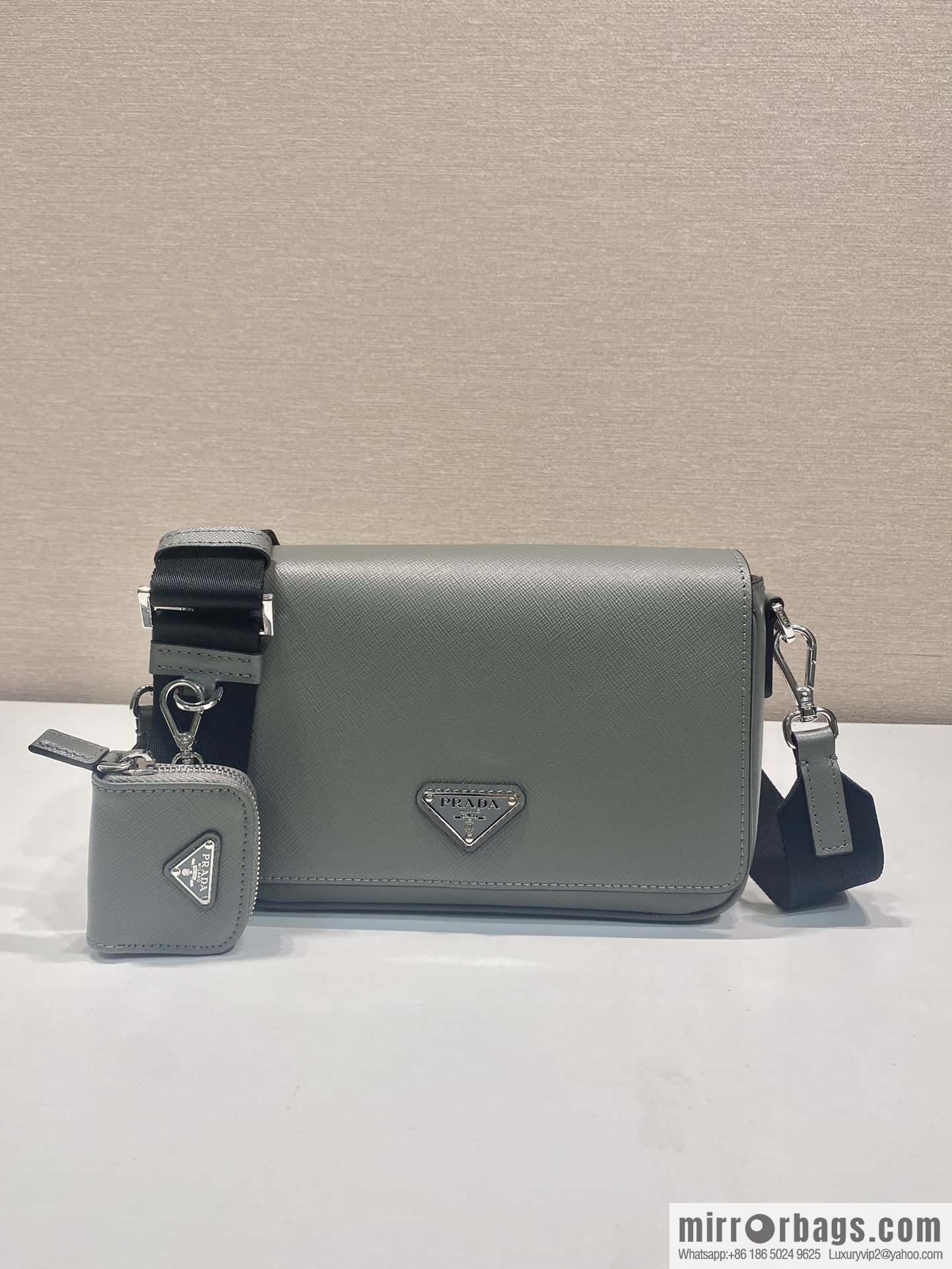 PRADA Saffiano leather (fabric) shoulder bag 2VD059