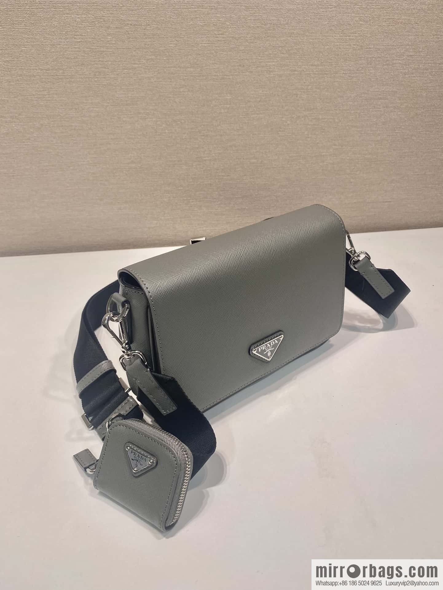PRADA Saffiano leather (fabric) shoulder bag 2VD059