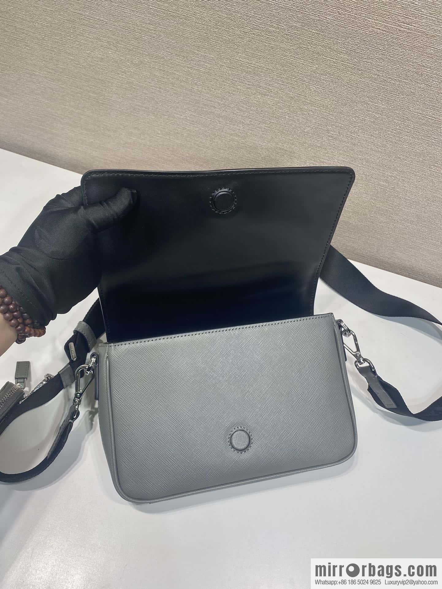 PRADA Saffiano leather (fabric) shoulder bag 2VD059