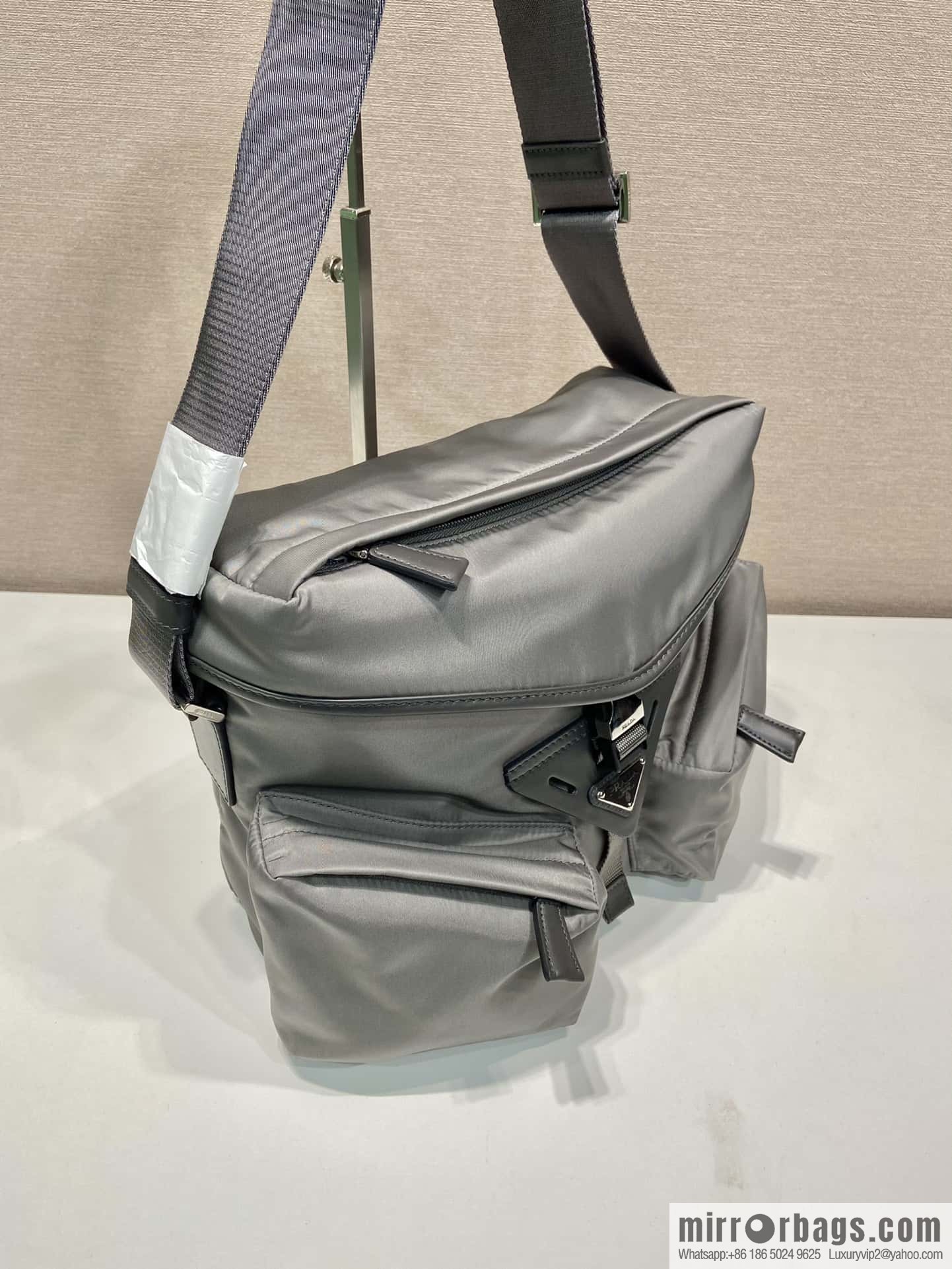 PRADA new men's bag 🎉 2VD062 oblique span bag