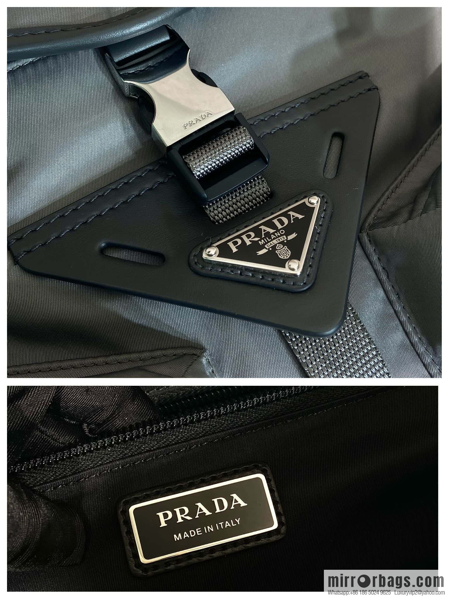 PRADA new men's bag 🎉 2VD062 oblique span bag