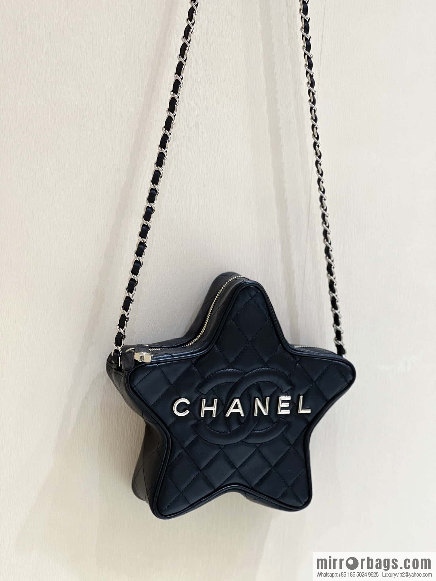 CHANEL 24C Early Spring Vacation Series Limited Edition Star Bag AS4579 black