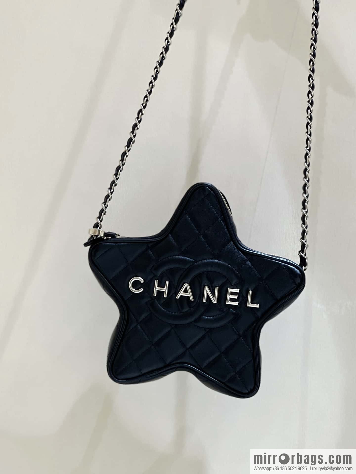 CHANEL 24C Early Spring Vacation Series Limited Edition Star Bag AS4579 black
