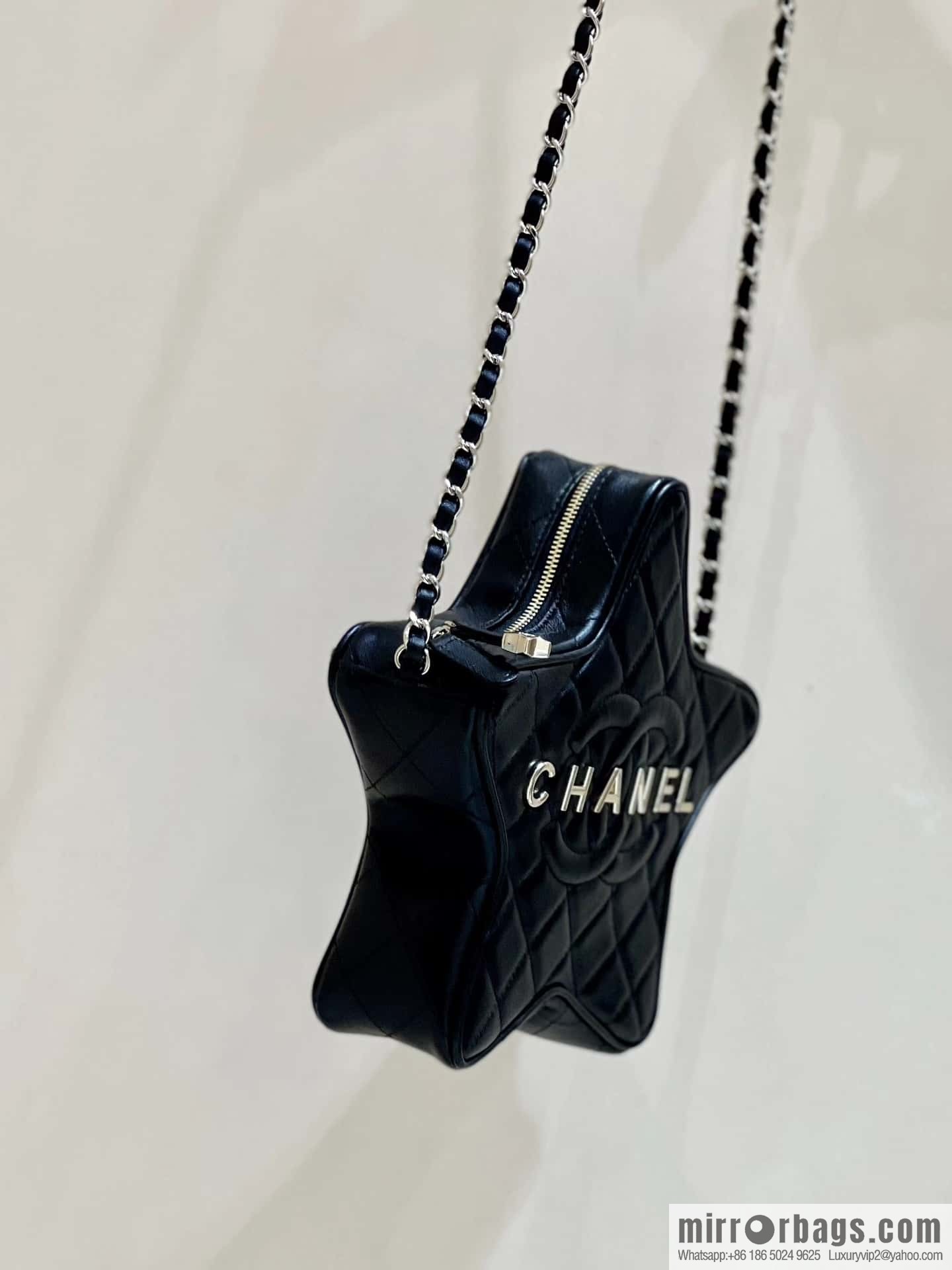CHANEL 24C Early Spring Vacation Series Limited Edition Star Bag AS4579 black