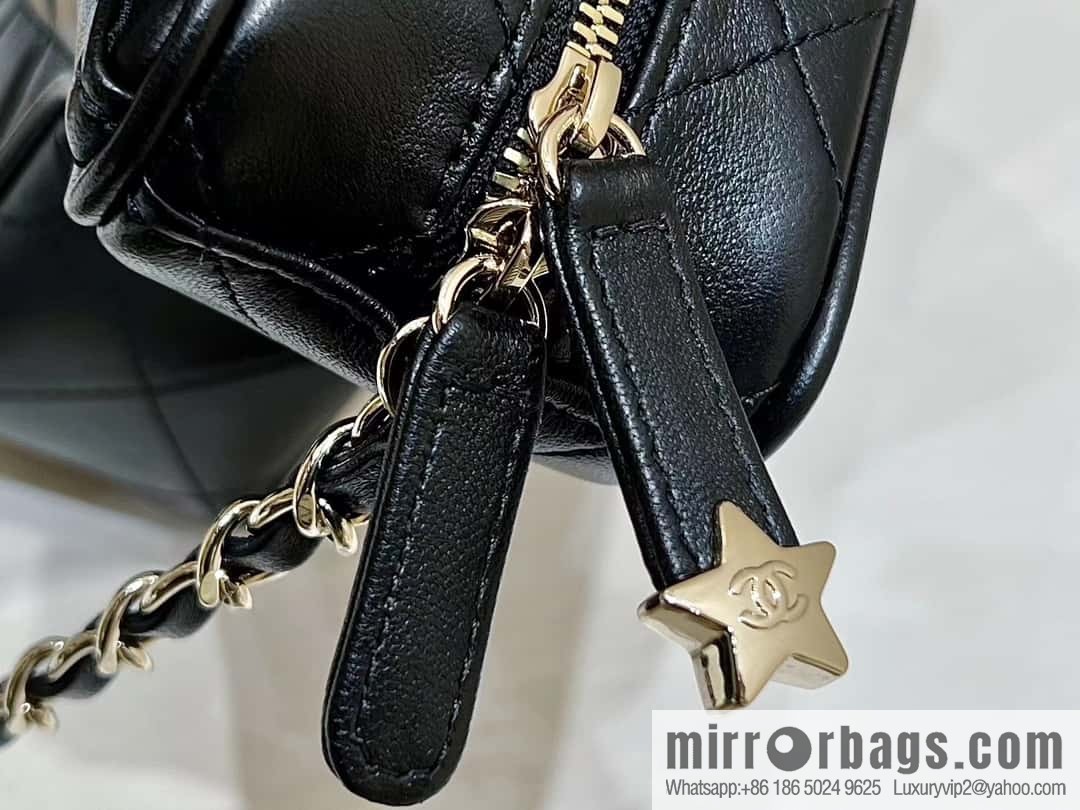 CHANEL 24C Early Spring Vacation Series Limited Edition Star Bag AS4579 black