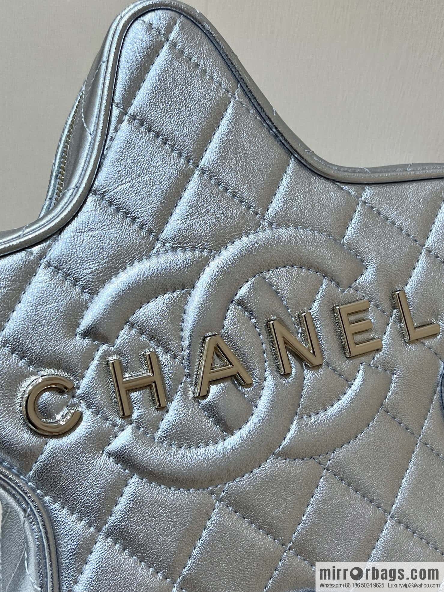 CHANEL 24C Early Spring Vacation Series Limited Edition Star Bag AS4579 silver