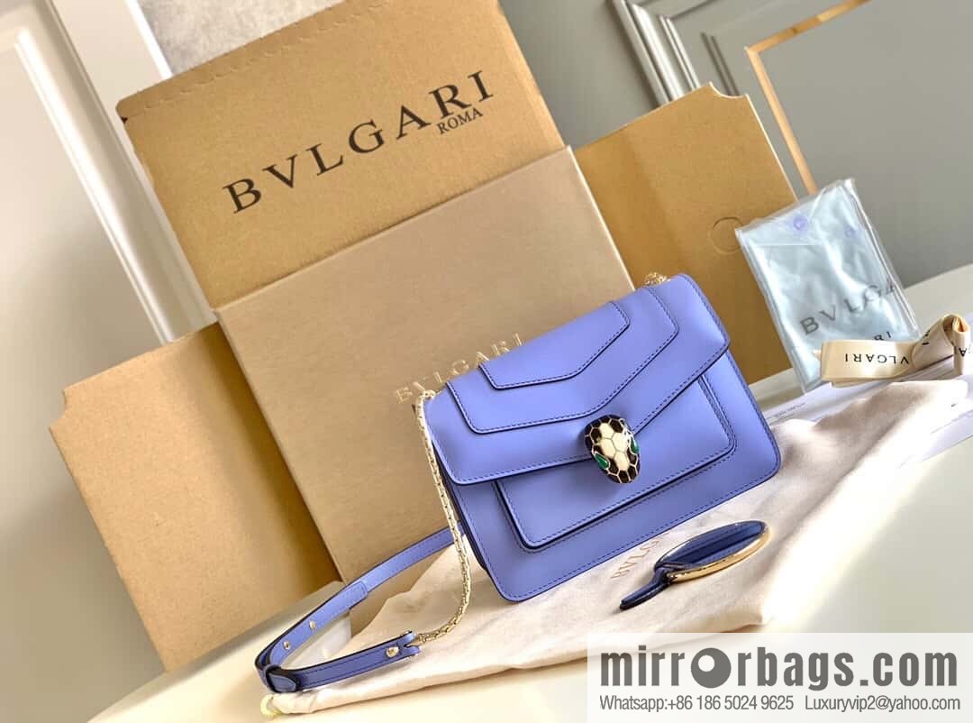 BVLGARI Bulgari Serpenti Forever crossbody bag 289672 Lavender amethyst light purple