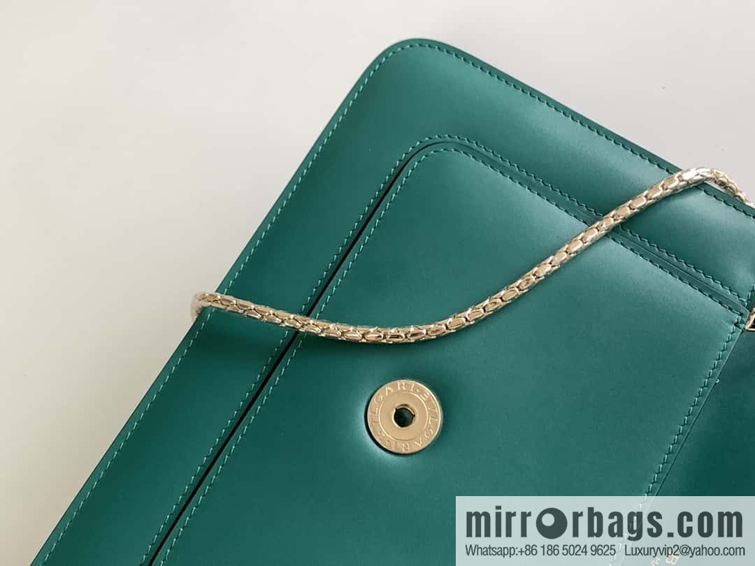 BVLGARI Bulgari crossbody bag 290323 emerald 25CM