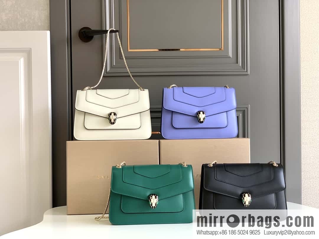 BVLGARI Bulgari crossbody bag 290323 emerald 25CM