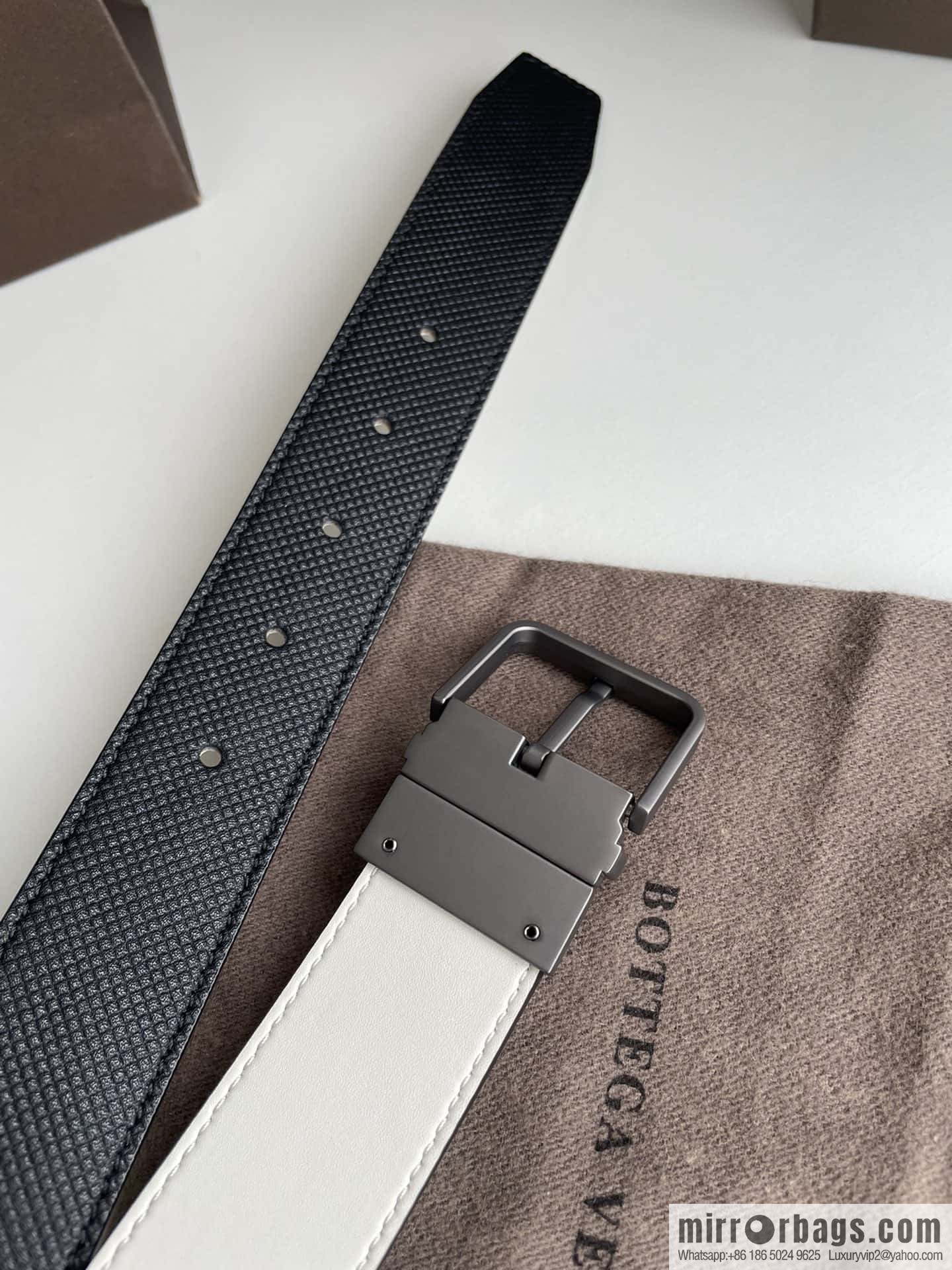 Bottega. Venta High Recognition Men's Woven Belt 3.5cm