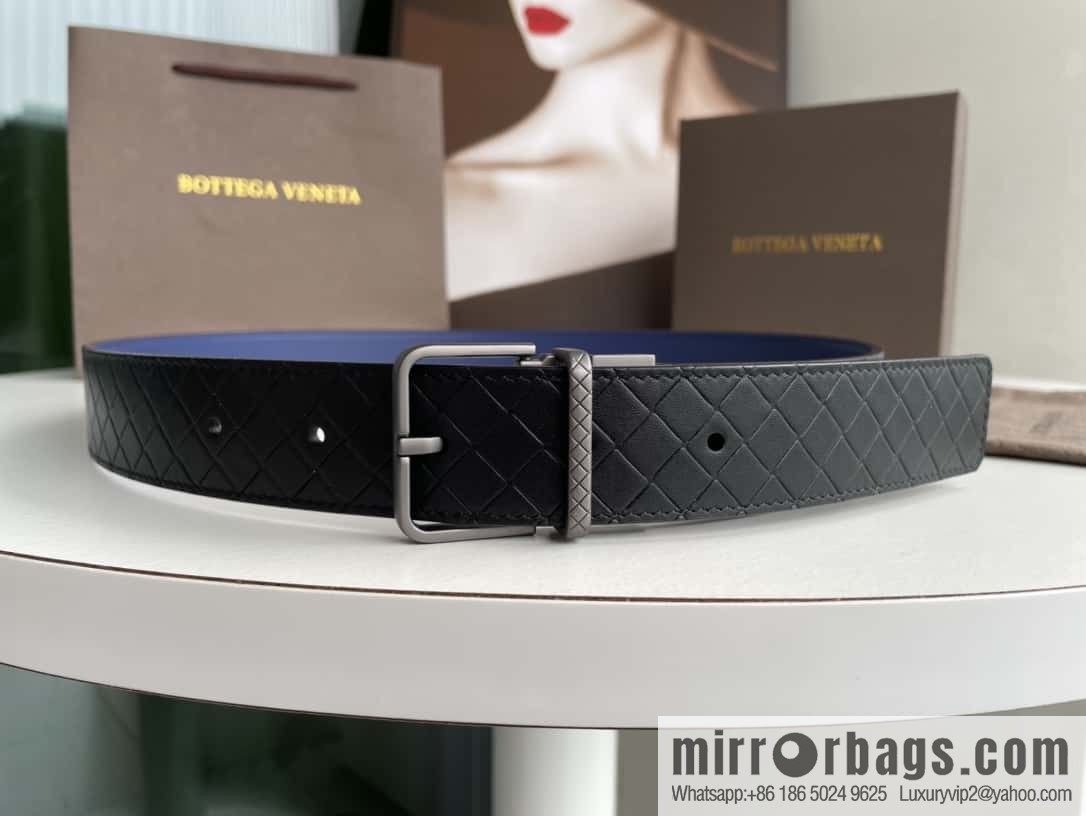 Bottega. Venta High Recognition Men's Woven Belt 3.5cm