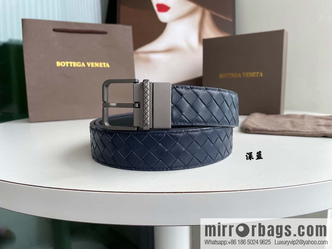 Bottega. Venta High Recognition Men's Woven Belt 3.5cm
