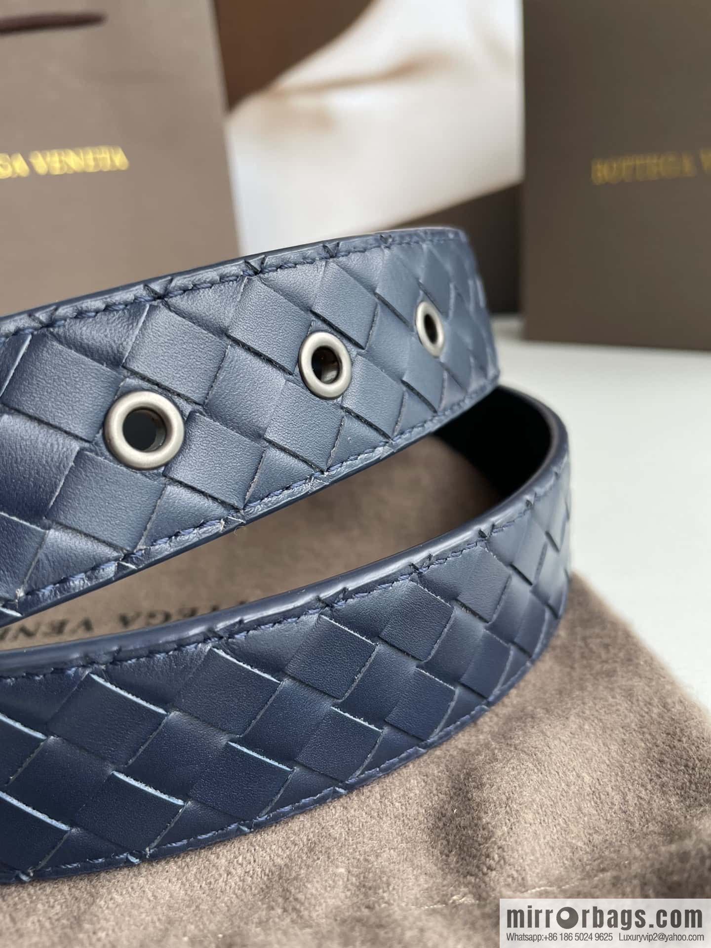 Bottega. Venta High Recognition Men's Woven Belt 3.5cm