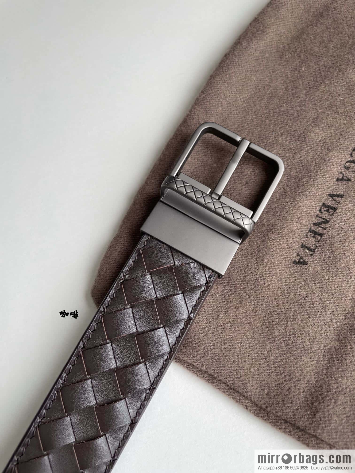 Bottega. Venta High Recognition Men's Woven Belt 3.5cm