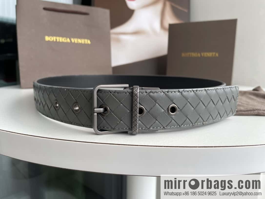 Bottega. Venta High Recognition Men's Woven Belt 3.5cm