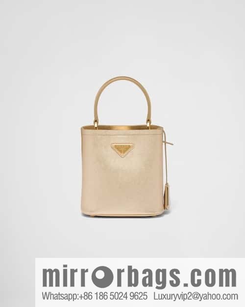 PRADA new color bucket bag 🎉 1BA373 gold