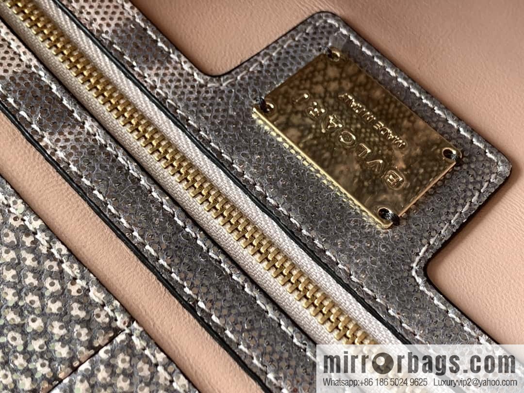 BVLGARI Bulgari Sprpenti Forever Snakeskin Oblique Span Bag 27.5CM 383262