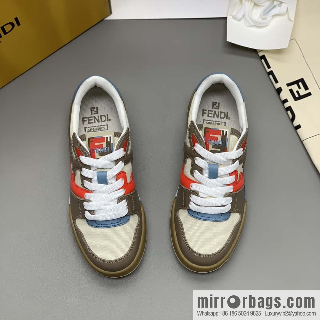 FENDI couple retro sports and leisure shoes
