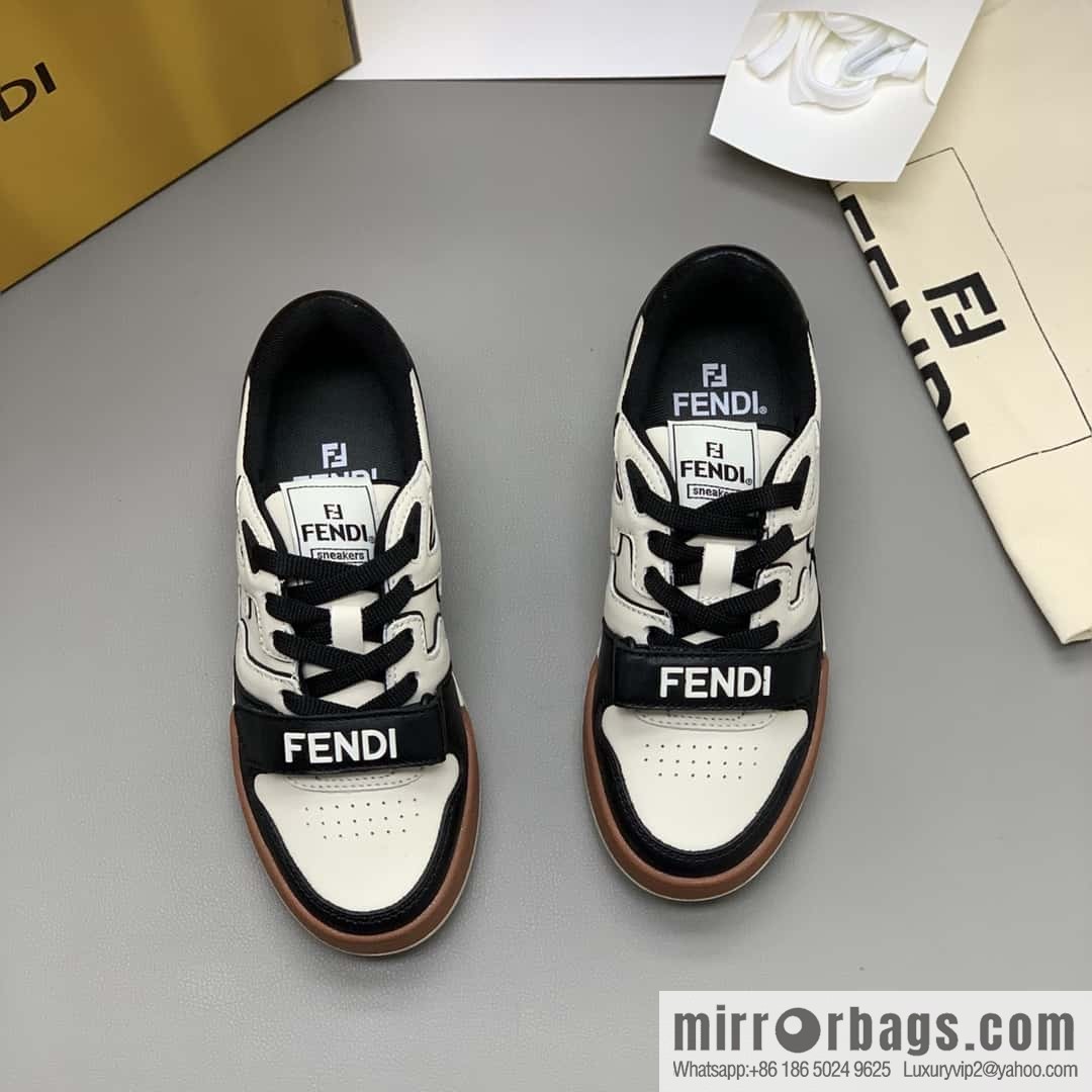 FENDI couple retro sports and leisure shoes