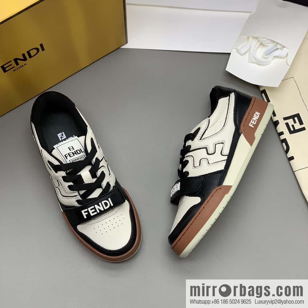 FENDI couple retro sports and leisure shoes