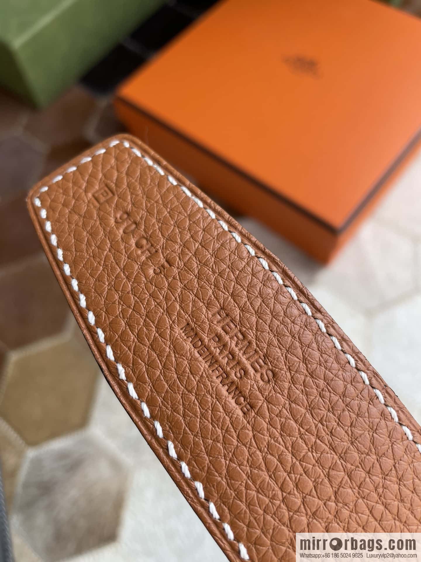 Hermes Hermes, boutique horse-drawn carriage buckle 3.8cm original order quality belt