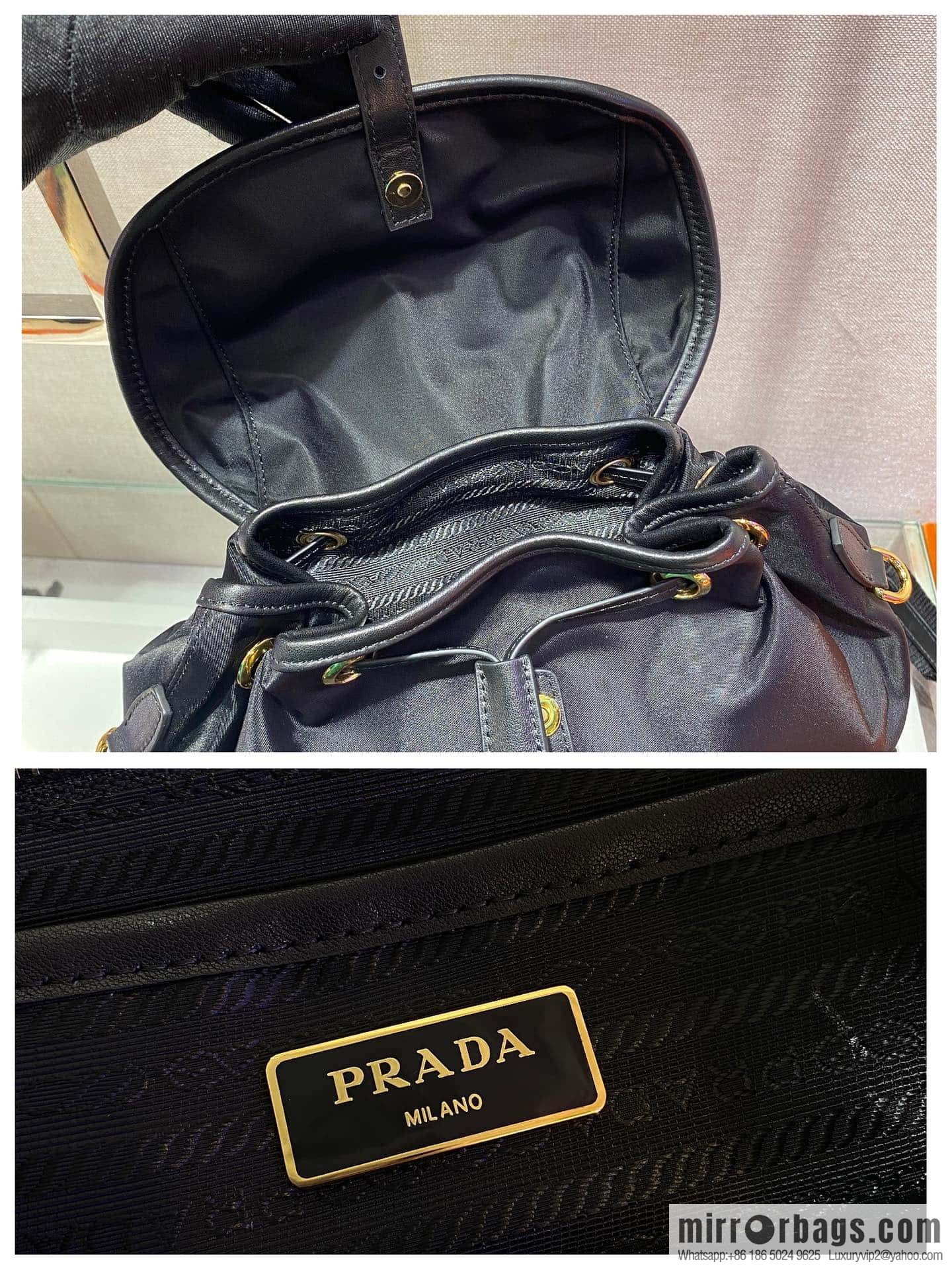 PRADA new backpack 🎉 1BZ677 black
