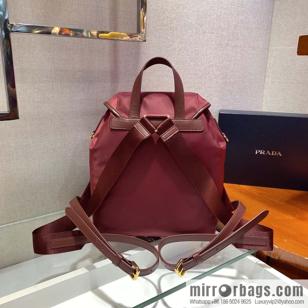PRADA new backpack 🎉 1BZ677 red