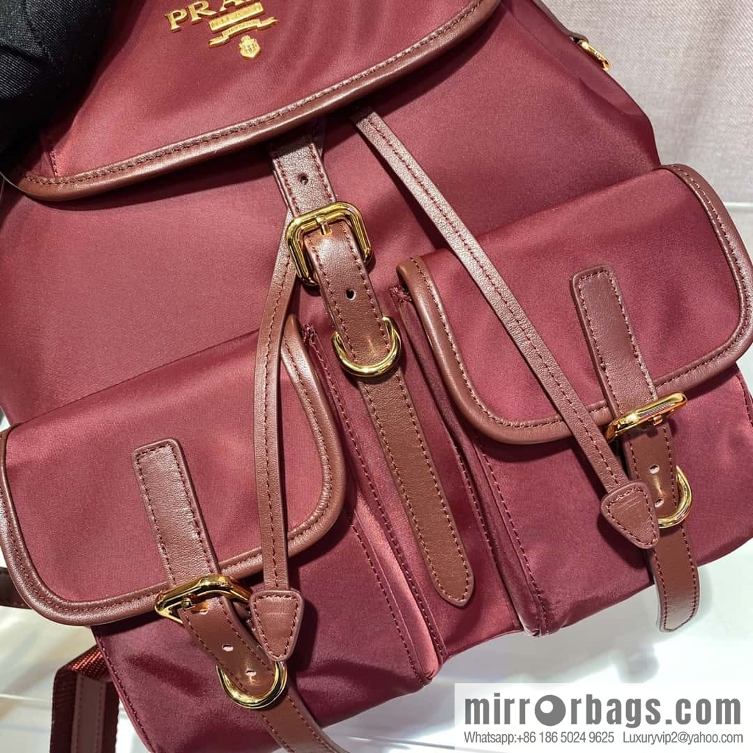 PRADA new backpack 🎉 1BZ677 red