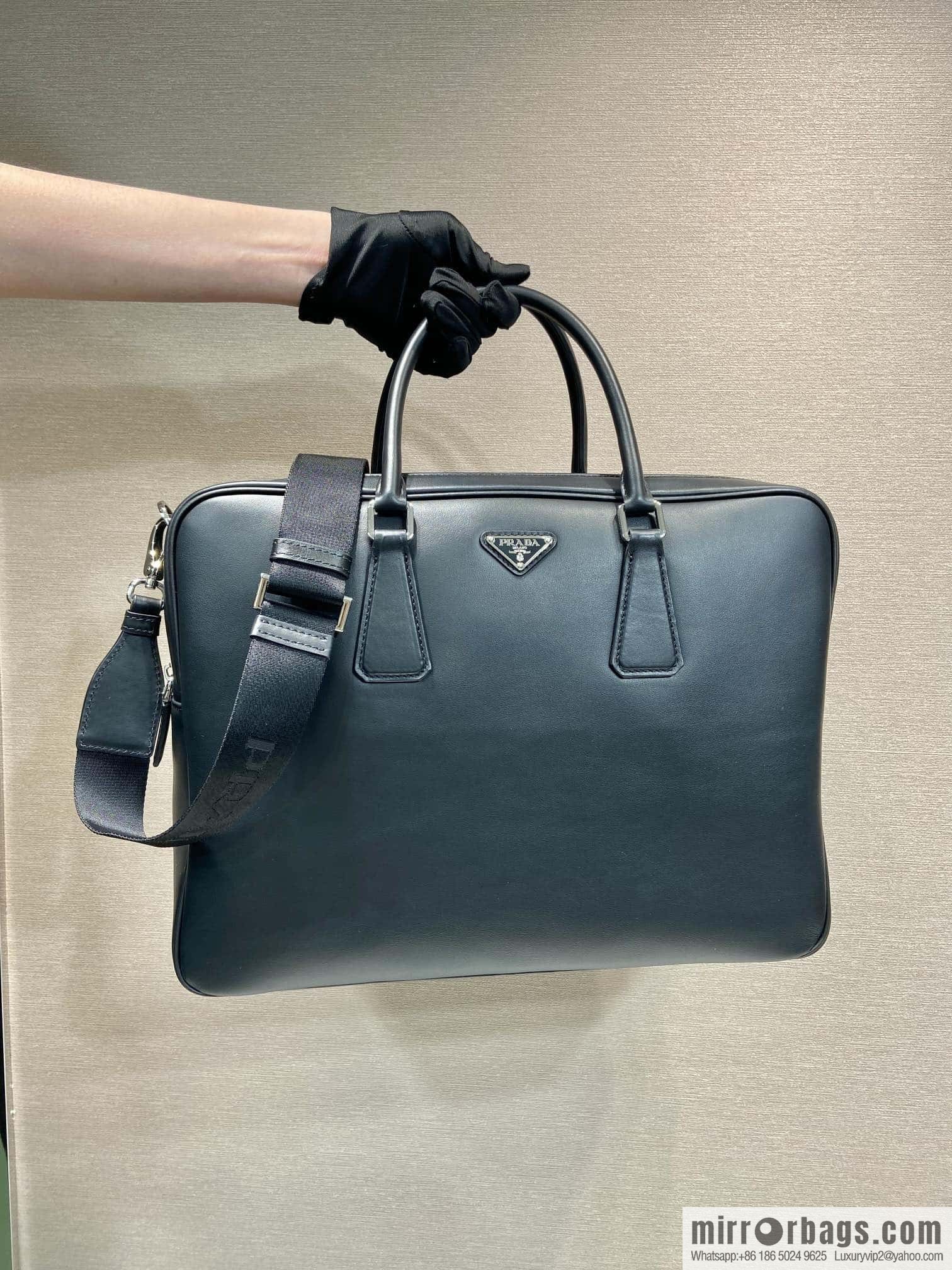 PRADA double briefcase 🎉 2VE025