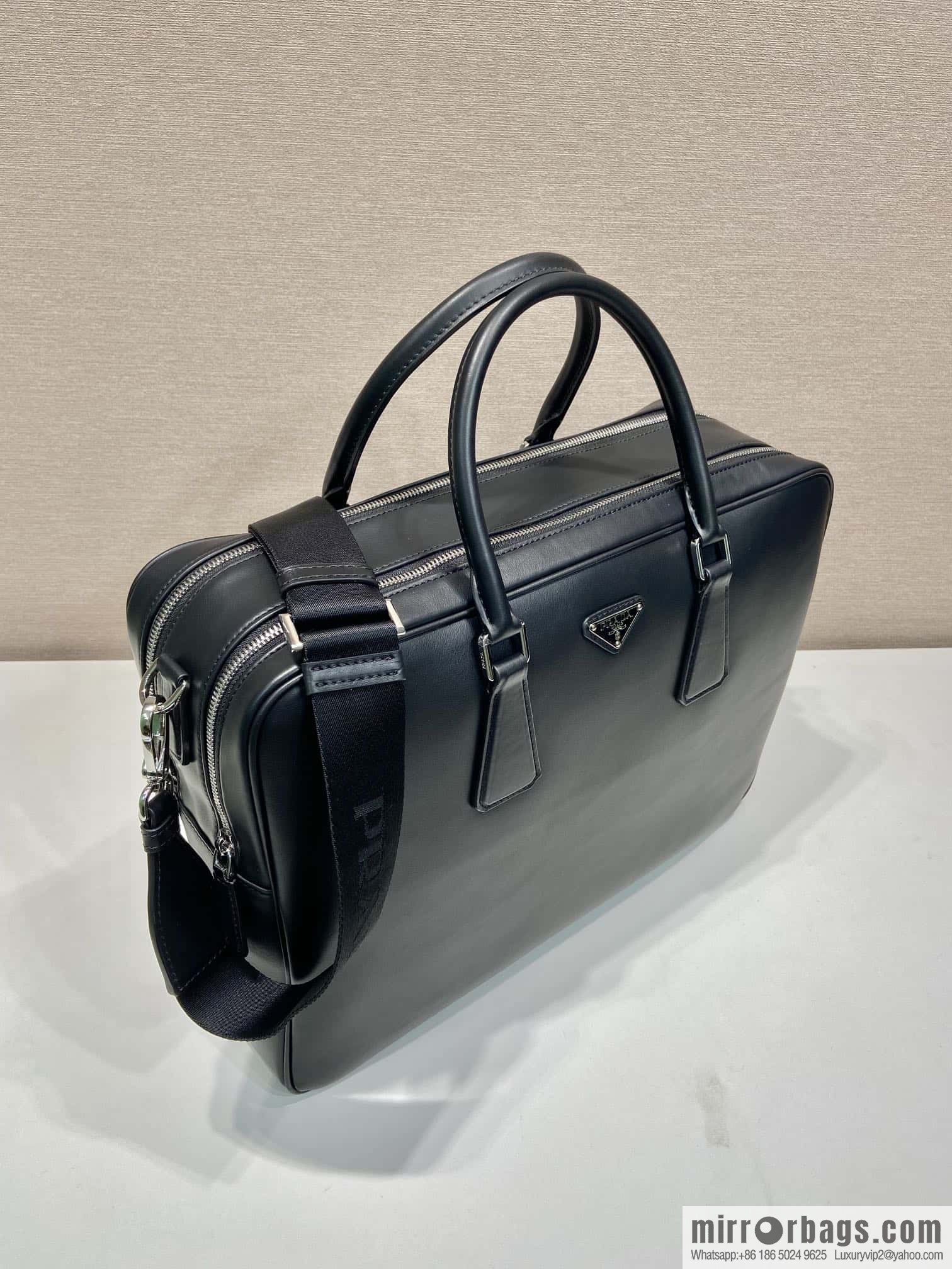 PRADA double briefcase 🎉 2VE025