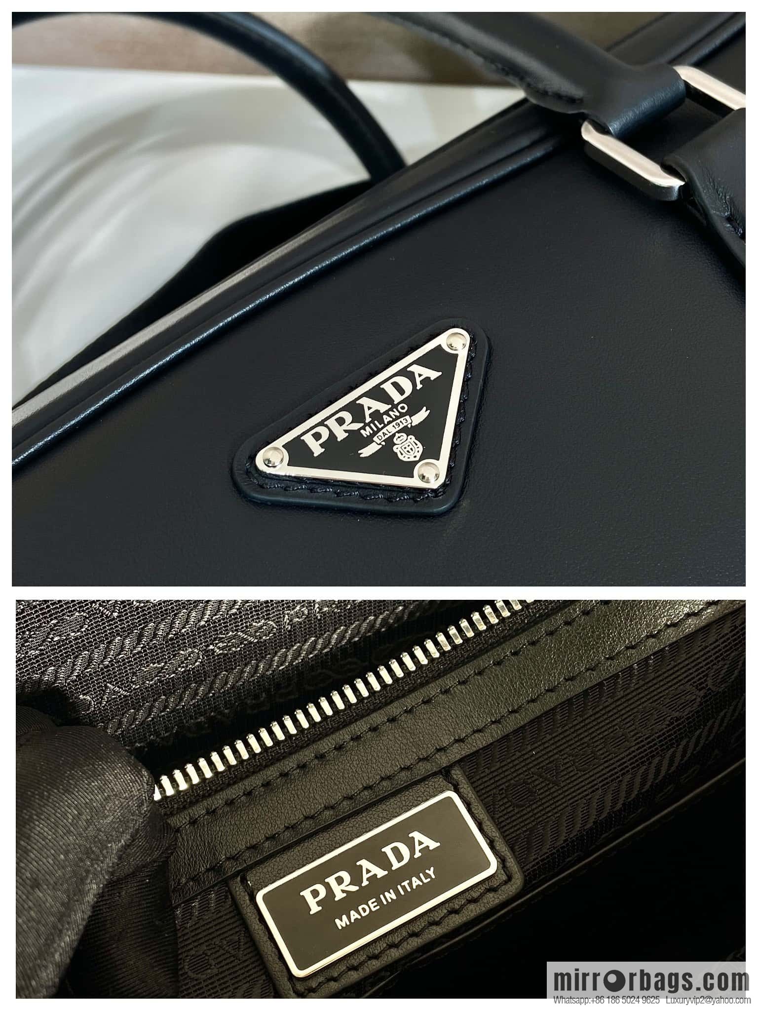 PRADA double briefcase 🎉 2VE025