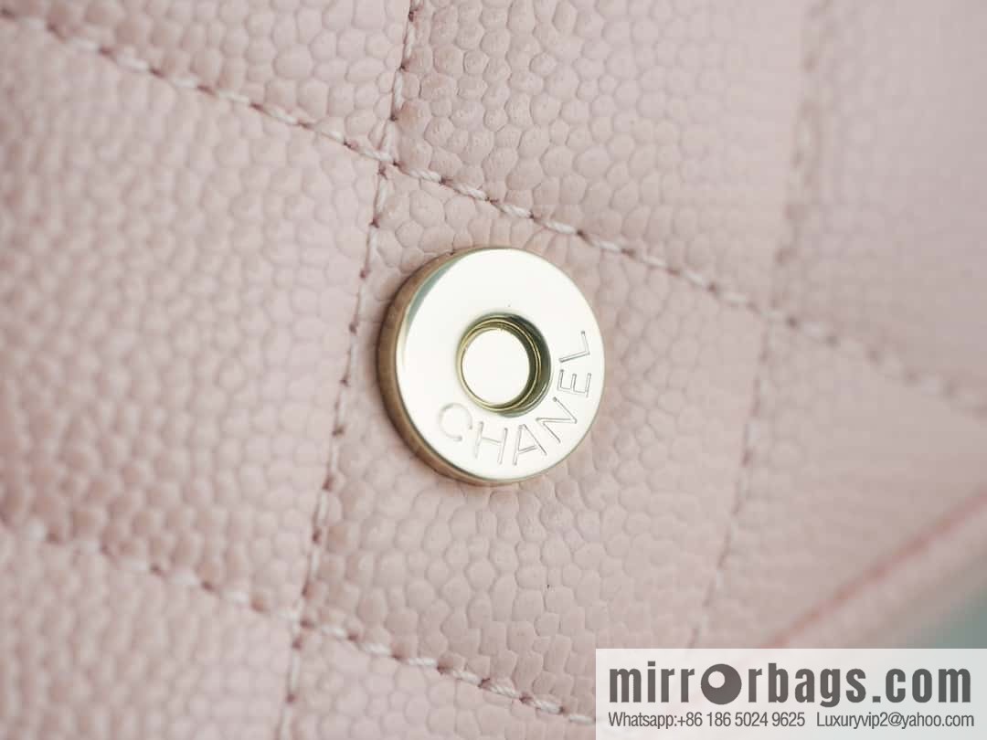 CHANEL 23K new, tank Dumas small shoulder backpack AS4399 light pink