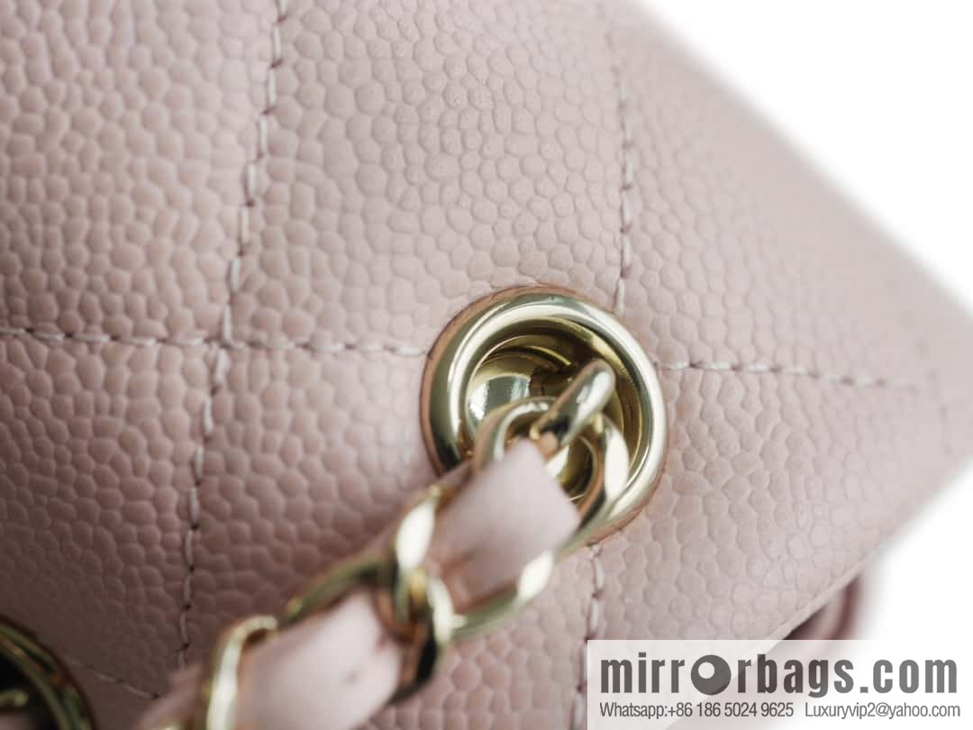 CHANEL 23K new, tank Dumas small shoulder backpack AS4399 light pink