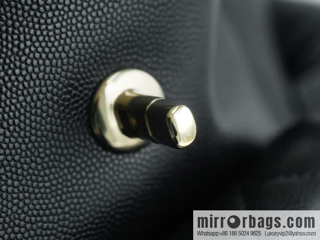 CHANEL 23K new, tank Dumas small shoulder backpack AS4399 black