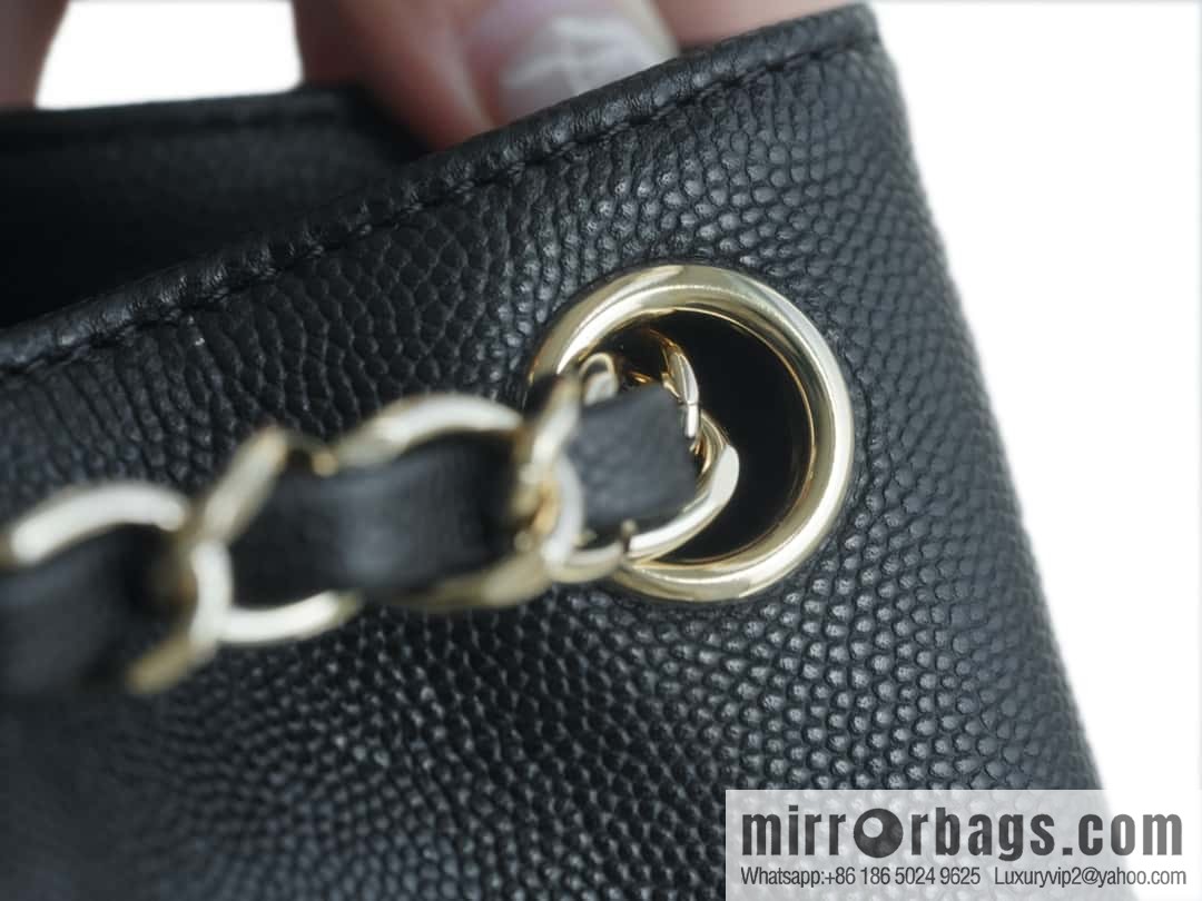 CHANEL 23K new, tank Dumas large shoulder backpack AS4398 black